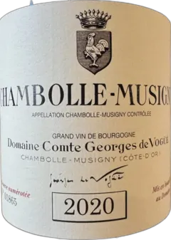 photo du vin Vieilles Vignes Comte G. de Vogüe