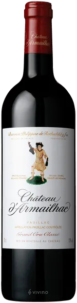 photos du vin Château d’Armailhac