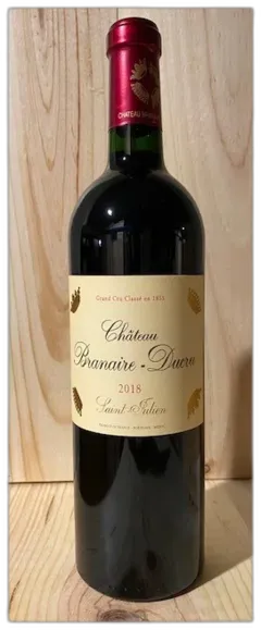 vue du vin Château Branaire Ducru 2010