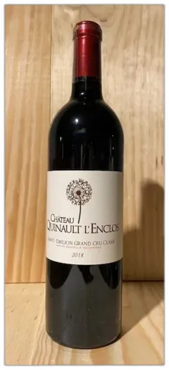 vue du vin Château Quinault l’Enclos Saint Emilion Grand Cru