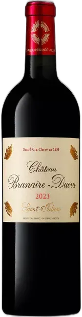 vue du vin Château Branaire Ducru 2010