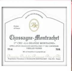 image du vin Grandes Montagne Grand Cru
