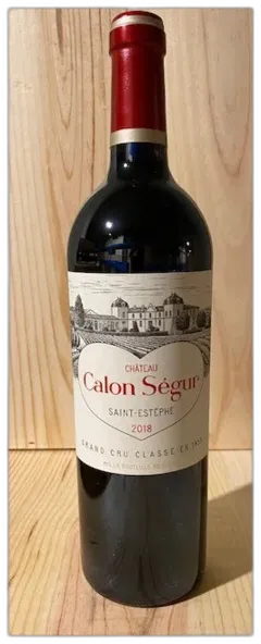 photos du vin Calon Segur