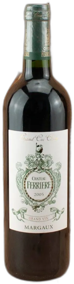 aperçu du vin Ferriere
