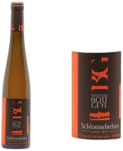 vue du vin Gewurztraminer Schloesselreben Sélection de Grains Nobles