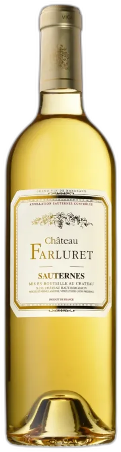 photo du vin Château "Haut Bergeron" Sauternes Blanc