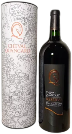 image du vin Bordeaux Aoc) Réserve Magnum en Black Cheval Quancard