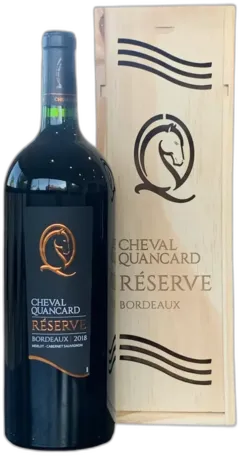 image du vin Bordeaux Aoc) Réserve Magnum en Black Cheval Quancard
