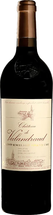 vue du vin Château Valandraud