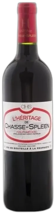 illustration du vin Héritage de Chasse Spleen