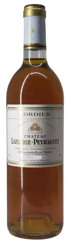 capture du vin Château Lafaurie-Peyraguey