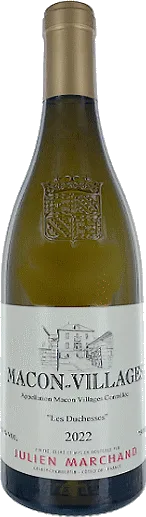 vue du vin Mâcon Villages Blanc