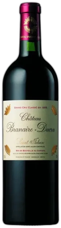 vue du vin Château Branaire Ducru 2010