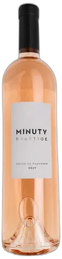 capture du vin Minuty Prestige Rosé 2024