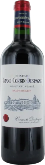 photo du vin Château "Grand Corbin Despagne" Saint-Emilion Grand Cru Rouge Saint-Émilion Grand Cru Bio