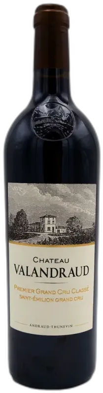 vue du vin Château Valandraud