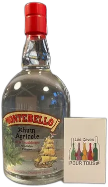 illustration du vin Rhum Montebello Rhum Blanc Agricole