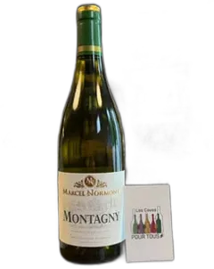 illustration du vin Aop Montagny Marcel de Normont