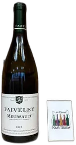 photo du vin Meursault Maison Joseph Faiveley