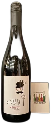 image du vin Igp Pays d’oc Pierre Dupond Merlot