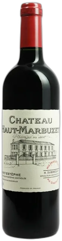 image du vin Château Haut Marbuzet
