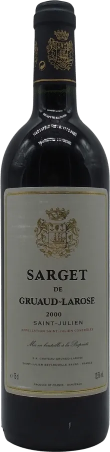photo du vin Sarget de Gruaud Larose