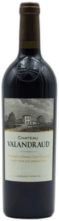 vue du vin Château Valandraud