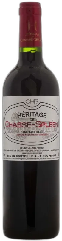 illustration du vin Héritage de Chasse Spleen