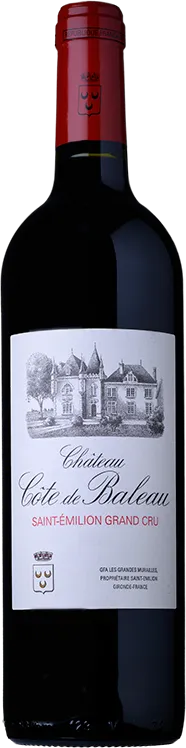 photo du vin Château Côte de Baleau Grand Cru Classé