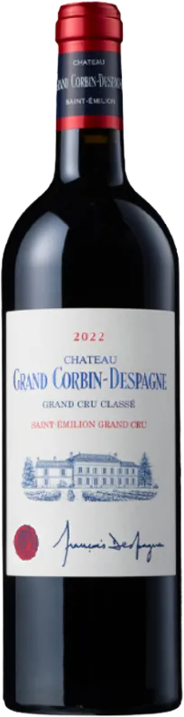 photo du vin Château "Grand Corbin Despagne" Saint-Emilion Grand Cru Rouge Saint-Émilion Grand Cru Bio