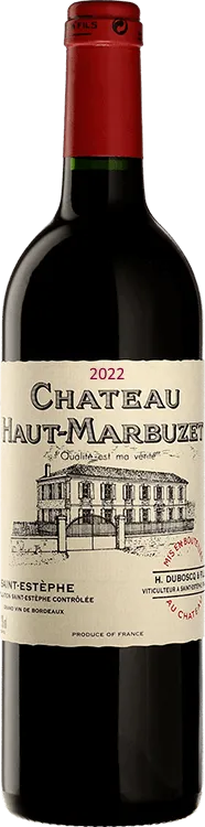 photo du vin Château Haut-Marbuzet