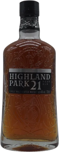 capture du vin Highland Park 21 Ans Single Malt