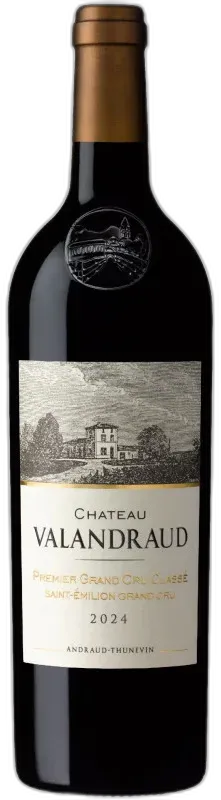 vue du vin Château Valandraud