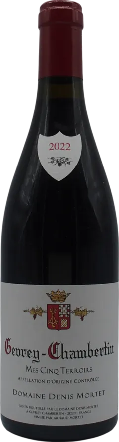 photo du vin Mes Cinq Terroirs