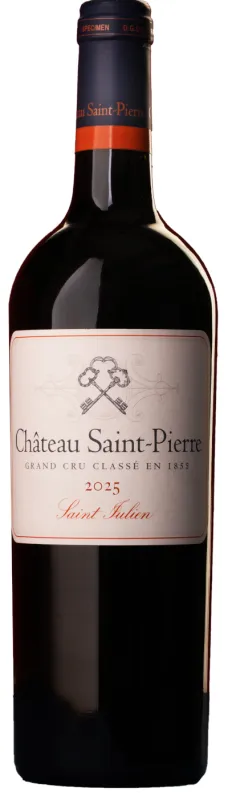 aperçu du vin Saint Pierre