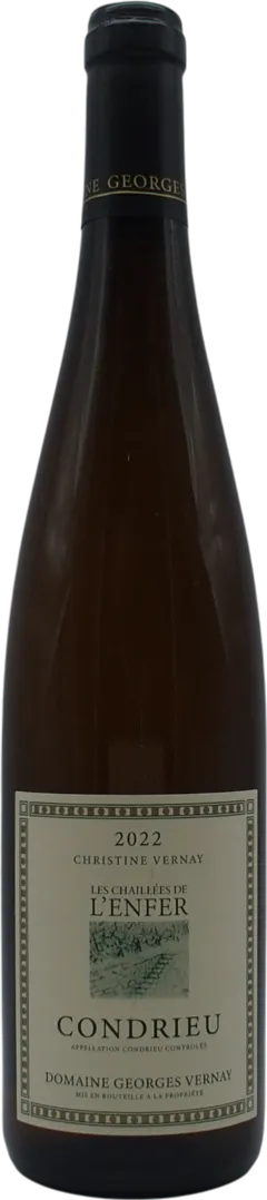 capture du vin Domaine Georges Vernay Condrieu "les Chaillées de l'Enfer" 2020