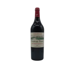 vue du vin Château Pavie