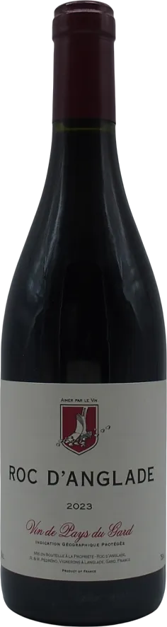 image du vin Roc d’Anglade Vdp du Gard Rouge 2023