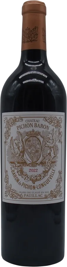 vue du vin Château Pichon Baron