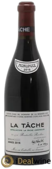 illustration du vin la Tâche