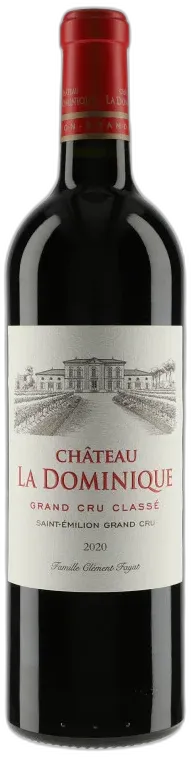 photo du vin Château la Dominique 2020