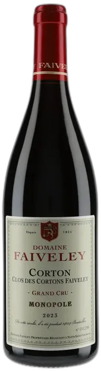 photo du vin Clos des Cortons Faiveley Monopole