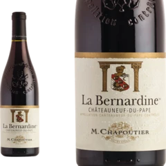 photo M. Chapoutier Châteauneuf-du-Pape la Bernardine 2021