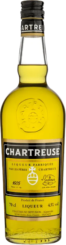 image du vin Liqueur Chartreuse Jaune les Pères Chartreux
