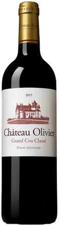 vue du vin Château Olivier