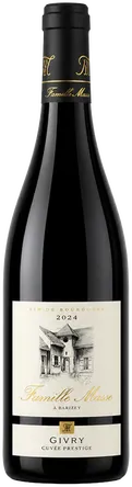 photo du vin Domaine Masse Aop Givry Pinot Noir