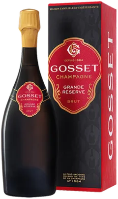 vue du vin Champagne Grande Réserve Gosset