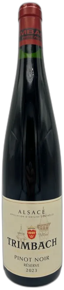 vue du vin Alsace Coteaux Calcaires Pinot Noir