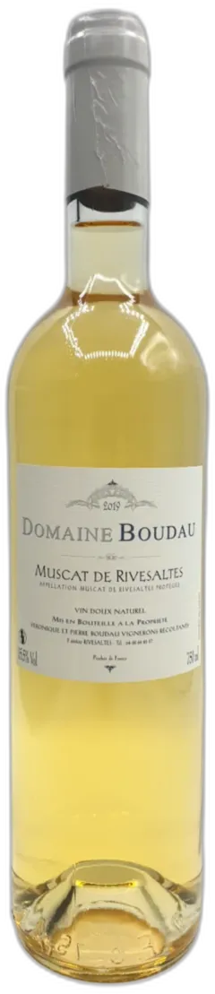 photo du vin Domaine Boudau Muscat de Rivesaltes 2025