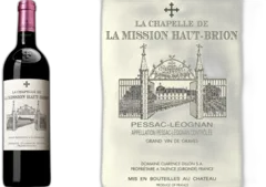photo du vin la Chapelle de la Mission Haut-Brion 2016